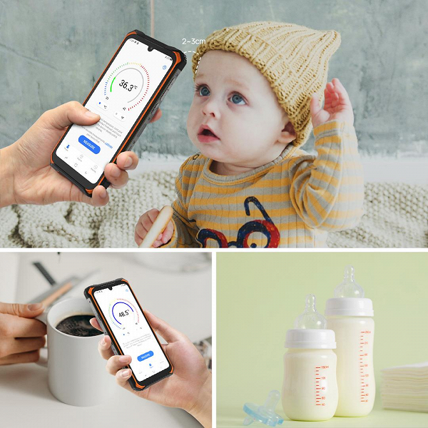 Неубиваемый смартфон с батареей на 8500 мА&bull;ч, NFC и термометром Doogee S86 Pro предлагают с огромной скидкой первым покупателям